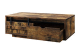 Bellarosa Farmhouse Coffee Table Rustic Oak (Hazelnut Distress Wood) 88040-ACME