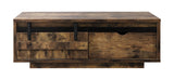 Bellarosa Farmhouse Coffee Table Rustic Oak (Hazelnut Distress Wood) 88040-ACME