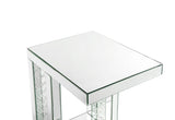 Nysa Glam Accent Table Mirrored & Faux Crystals Inlay 88067-ACME