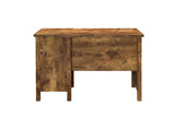 Delwin Country Rustic Lift Top Office Desk with File Cabinet Antique Nutmeg