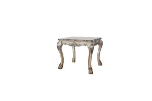 Dresden Transitional/Vintage End table Vintage Bone White 88172-ACME