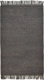 Phoenix Contemporary Moroccan Style Area Rug, Charcoal Gray, 7ft-9in x 9ft-9in