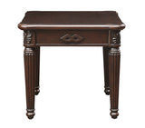 Chateau De Ville Transitional/Vintage End Table Espresso Finish 88267-ACME