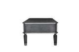 House Beatrice Transitional/Vintage Coffee Table Charcoal & Light Gray Finish 88815-ACME