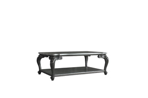 House Delphine Transitional Coffee Table Charcoal Finish 88835-ACME