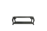 House Delphine Transitional Coffee Table Charcoal Finish 88835-ACME