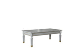 House Marchese Transitional/Vintage Coffee Table Pearl Gray Finish 88865-ACME