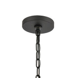 Clausten 21'' Wide 4-Light Chandelier - Black