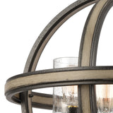 Beaufort 21'' Wide 4-Light Chandelier - Anvil Iron