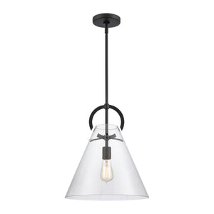 Gabby 14'' Wide 1-Light Pendant - Matte Black