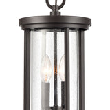 Brison 8'' Wide 2-Light Outdoor Pendant - Oil Rubbed Bronze