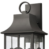 Triumph 23'' High 3-Light Outdoor Sconce - Textured Black