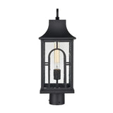 Triumph 19.75'' High 1-Light Outdoor Post Light - Textured Black