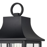 Triumph 19.75'' High 1-Light Outdoor Post Light - Textured Black