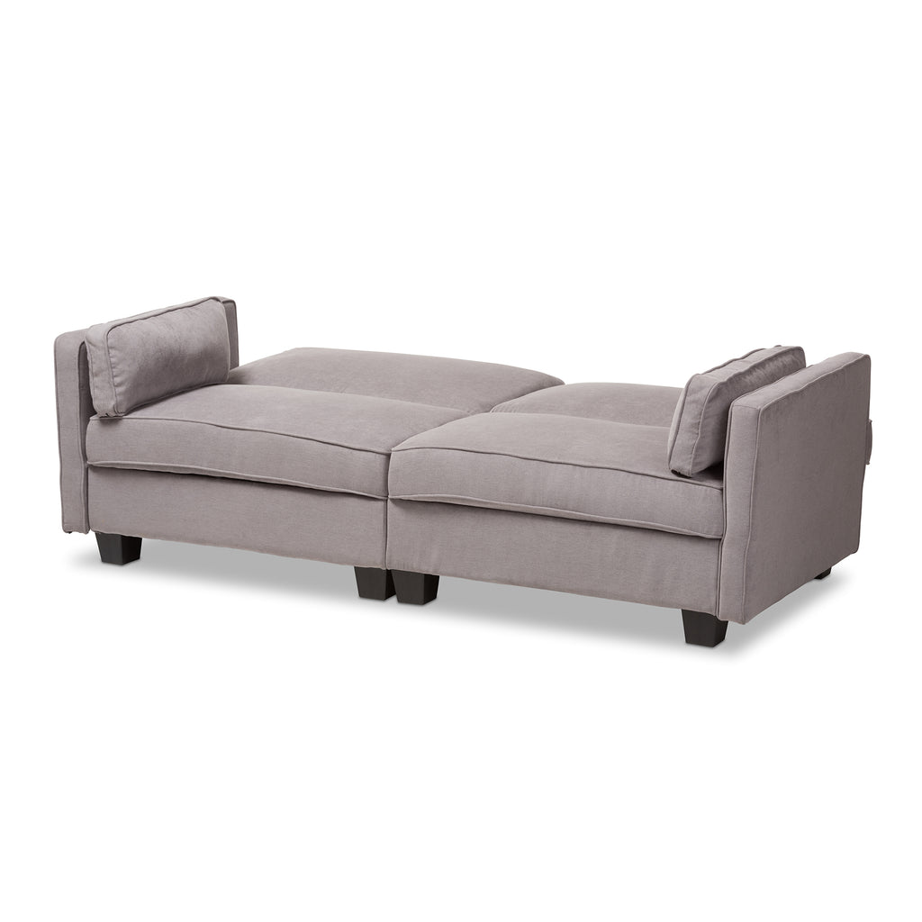 Felicity Modern Contemporary Fabric Upholstered Sleeper Sofa