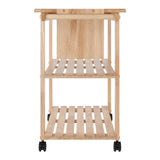 Winsome Wood Mario Utility Kitchen Cart, Natural 89933-WINSOMEWOOD