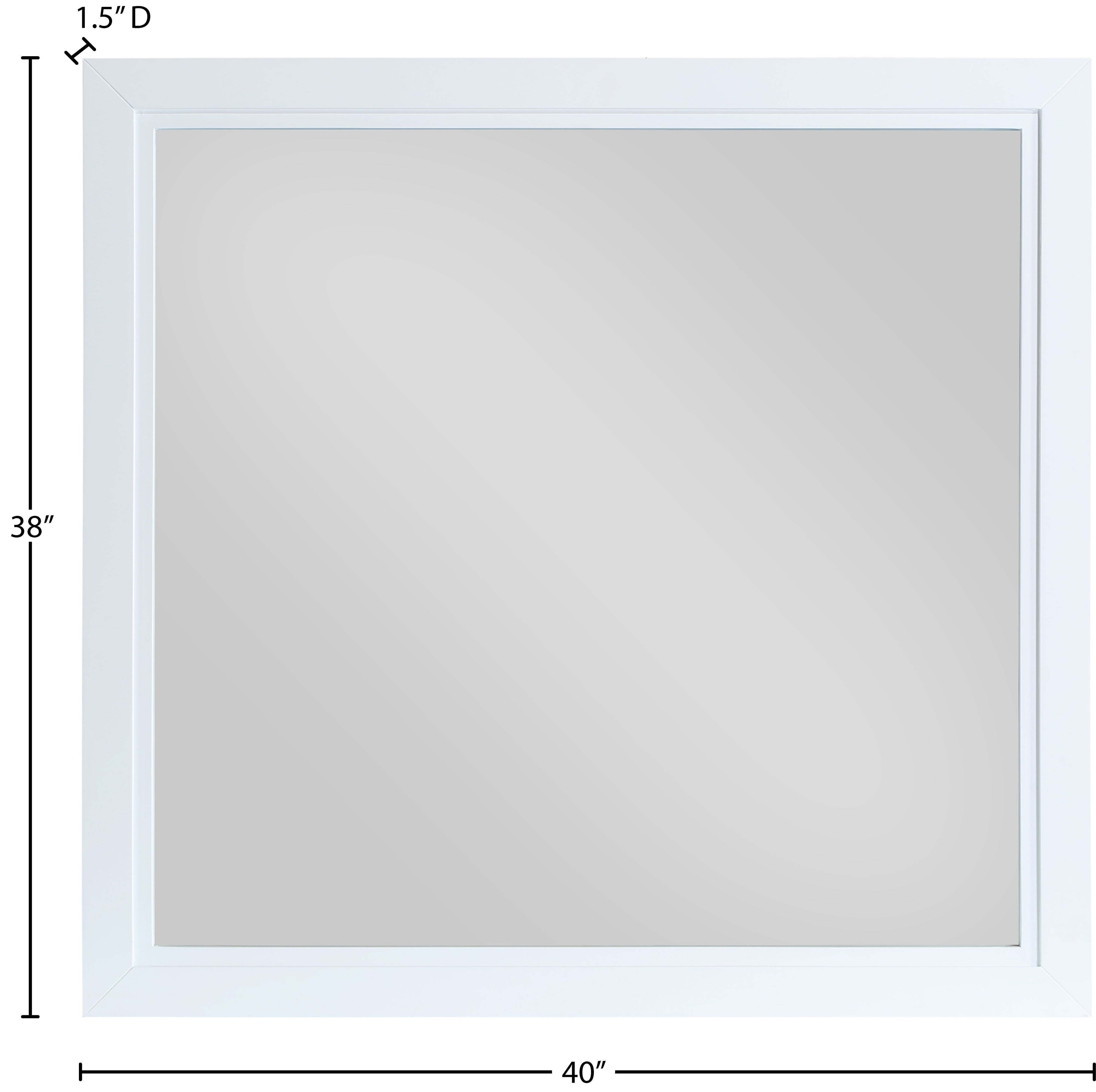 Meridian Furniture Bowtie Mirror - Thumbnail 4