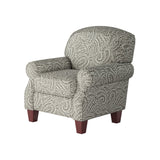 Fusion 532-C Transitional Accent Chair 532-C Regency Iron Accent Chair