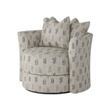 Southern Motion Wild Child  109 Transitional Scatter Pillow Back Swivel Chair 109 314-15