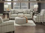 Fusion 260 Transitional Accent Chair 260 Coats Flannel