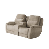 Southern Motion Showstopper 736-78-95P NL Transitional  Zero Gravity Power Headrest Reclining Console Loveseat with SoCozi Massage 736-78-95P NL 164-18