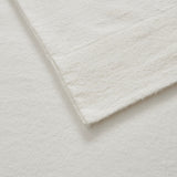 Oversized Flannel Casual 100% Cotton Flannel Oversized Sheet Set in Ivory Solid