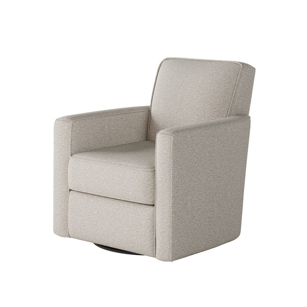 Fusion 402G-C Transitional Swivel Glider Chair 402G-C Davis Fog Swivel Glider