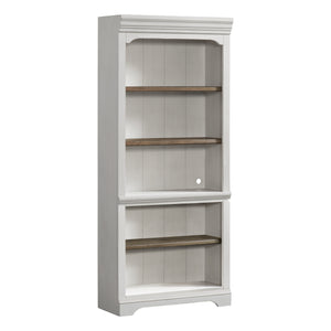 Intercon Drake Frenchfarmhouse 76" Bunching Bookcase DK-HO-7632B-RFO-C DK-HO-7632B-RFO-C