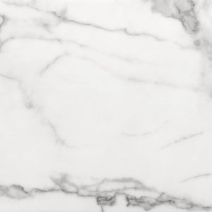 Zuo Modern Atlas Composite Stone, Stainless Steel Modern Commercial Grade Console Table White, Silver Composite Stone, Stainless Steel