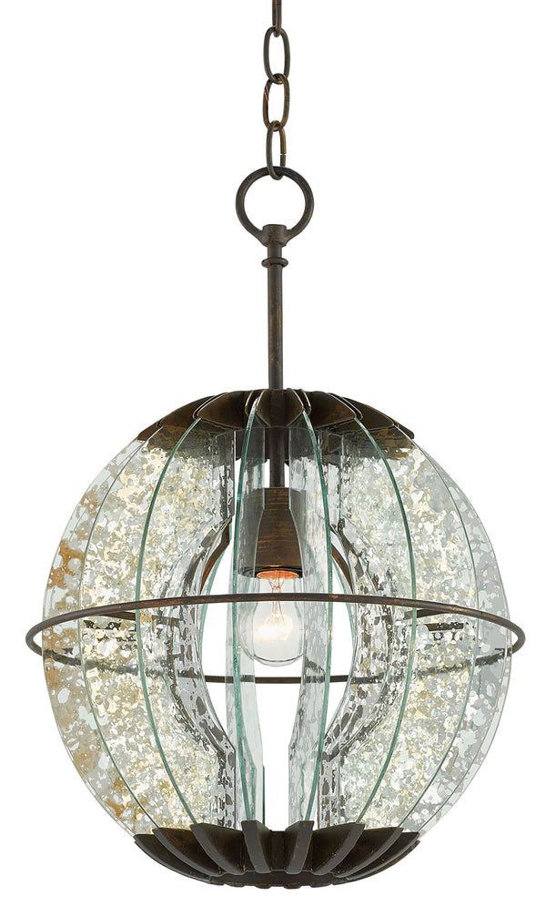 Quantum Chandelier - Elegant Silver Leaf Design with Blown Glass Balls & Adjustable Height Options