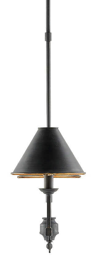 Prosperity Rectangular Chandelier - Modern French Black Design with Luxe Gold Leaf Accents, 120W