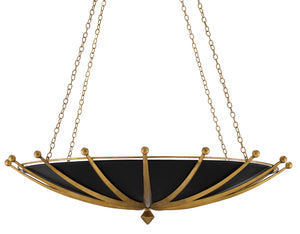 Quantum Chandelier - Elegant Silver Leaf Design with Blown Glass Balls & Adjustable Height Options