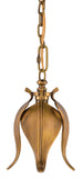 Iota Brass Pendant