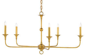 Nottaway Gold Small Chandelier