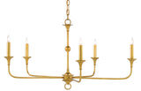 Nottaway Gold Small Chandelier