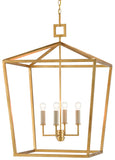 Denison Gold Large Lantern