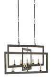 Middleton Bronze Rectangular Chandelier