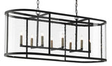 Argand Oval Chandelier