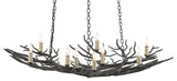 Rainforest Bronze Small Chandelier