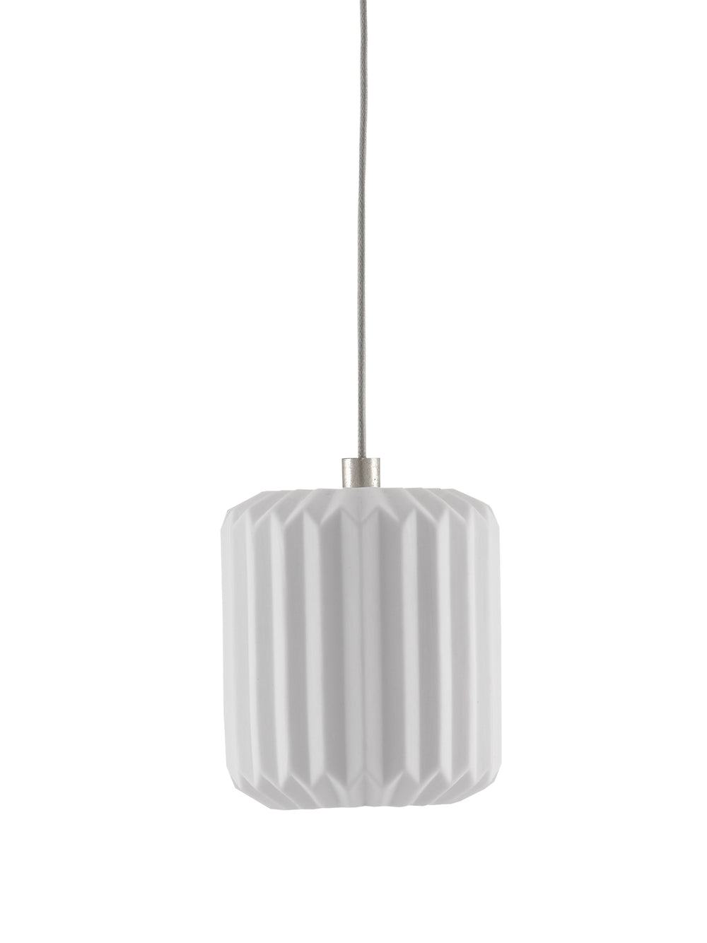 Dove Elegant 1-Light Multi-Drop Pendant with Pleated Ceramic Shade for Stylish Home Lighting Decor