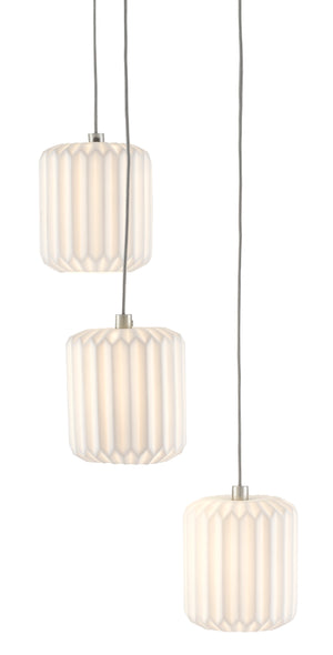 Dove 3-Light Multi-Drop Pendant