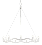 Serpentina White Chandelier