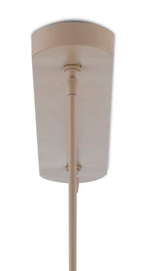 Mereworth Chandelier - Nautical Wrought Iron Design with Natural Abaca Rope Shade for Warm Glow