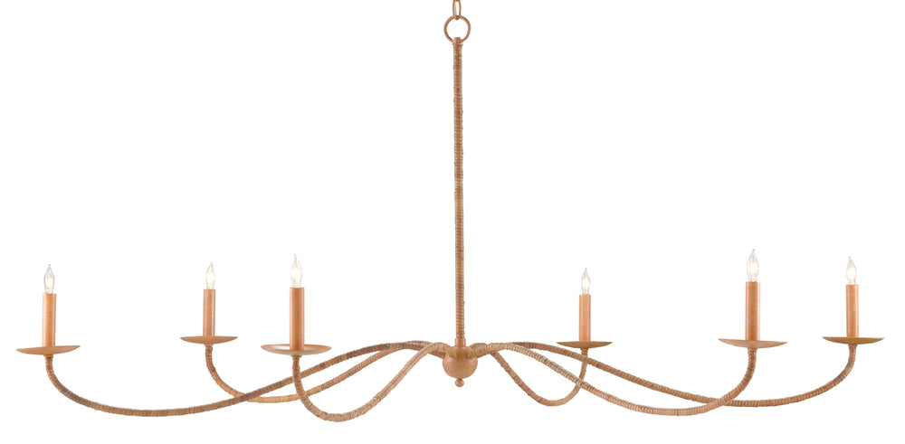 Saxon Rattan Chandelier – Elegant Adjustable Lighting Fixture in Natural & Painted Rattan Finishes