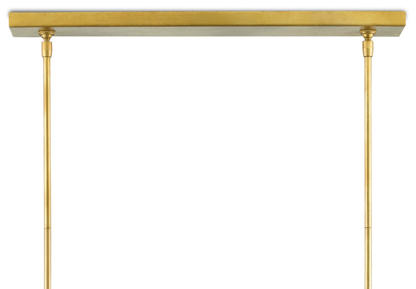 Tenby Oval Chandelier - Modern Elegance with Gilded Gold & Natural Rope for Stunning Interiors