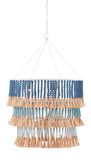 St. Barts Blue Chandelier