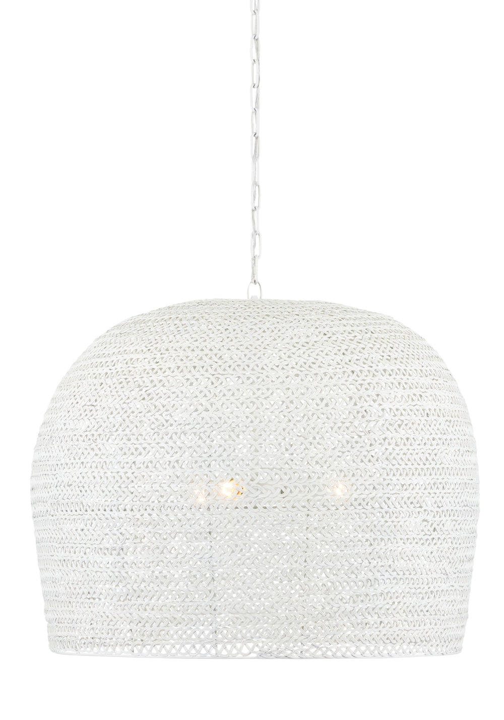Piero Large White Iron Chandelier – Stunning Adjustable Light Fixture with Textural Elegance