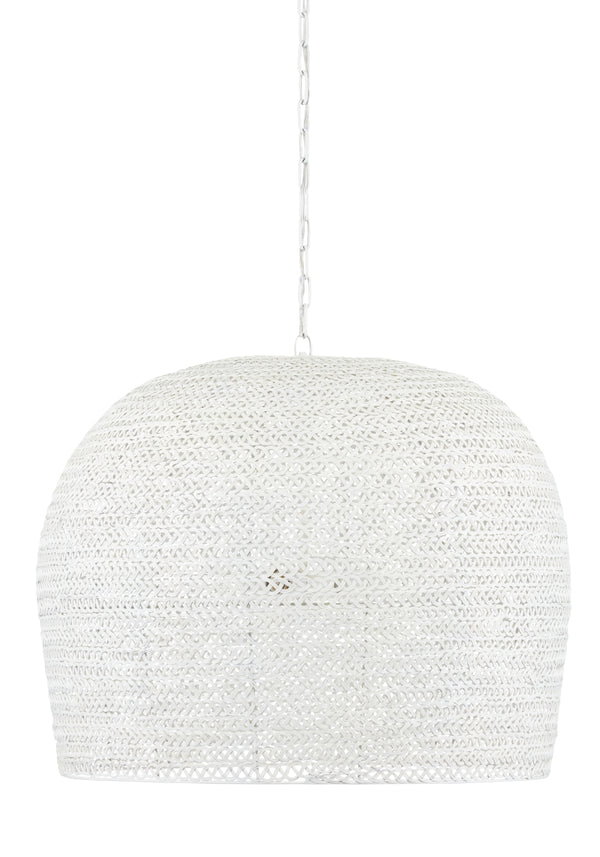 Piero Large White Iron Chandelier – Stunning Adjustable Light Fixture with Textural Elegance