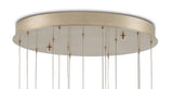 Piero Round 15-Light Multi-Drop Pendant