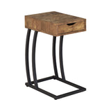 Casual Accent Table with Power Outlet